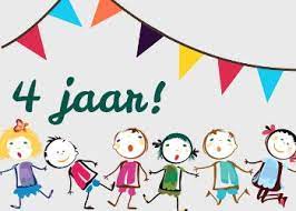 Leuke 4 Jaar Verjaardag Plaatjes Verjaardag Kaarten Verjaardag Verjaardagskaart