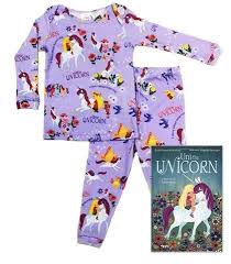 Books To Bed Uni The Unicorn Pajamas And Book Honeypiekids