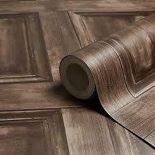 Browse our wide range of wood effect wallpaper designs at wilko. Fine Decor Choc Wood Panel Smooth Wallpaper Diy At B Q