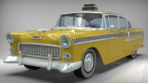 Image result for Taxi Cab Federal Yellow 1956 Taxi