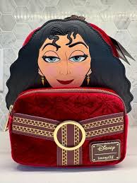 Loungefly Disney Villains Tangled Mother Gothel Cosplay Mini Backpack NWT