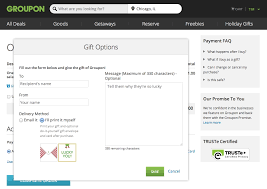 You can buy a groupon gift card for a loved one, which they can use on deals from many top brands. Groupon Launches Free Holiday Gifting For Local Businesses Business Wire