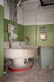 bathroom with big round sink aka