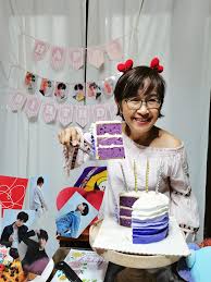 I made army dream cake want today. Pinoy Grandma Of 6 Celebrated 63rd Birthday With Bts