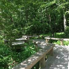 Zig Zag Bridge In Japanese Gardens In Northeast Georgia S Gibbs Gardens Evil Spirits Only Walk In A Straight Line