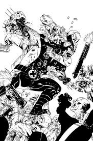 Black And White Comic Art Wolverine By Jason Pearson Art Comic Art Comic Book Art Style