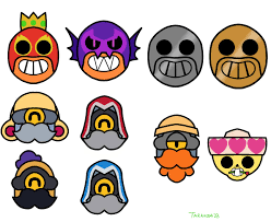 ⚫imagenes de brawl stars⚫ fan arts. Icon For Rare Brawler Skin Brawl Stars Fanart By Taranza23 On Deviantart