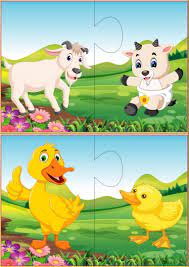 Puzzles Infantiles Web Del Maestro Puzzles Infantiles Material Didactico Para Ninos Rompecabezas Infantiles