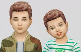 Simiracle Wings Os1113 Hair Retextured Sims 4 Hairs Toddler Hair Sims 4 Sims 4 Children Sims 4 Hair Male