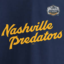 A virtual museum of sports logos, uniforms and historical items. Nashville Predators Fanatics Branded Women S 2020 Winter Classic Primary Logo V Neck T Shirt Navy