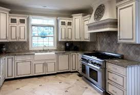 After New Floor Tile Wall Tile And Countertops I Painted And Glazed The Knotty Pine Cabinets In O Kitchen Cabinetry Design Dwell Kitchen Knotty Pine Cabinets