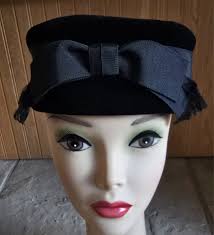 Original Vintage Hats Pillbox Tailored for Women for sale