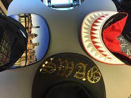 Easiest Way To Decorate Under A Cap Bill Use The Hotronix Hat Bill Platen Helpful Hints Hats Bills