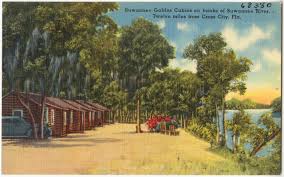 The suwannee river is a river that runs through south georgia southward into florida in the southern united states. Suwannee Gables Cabins On Banks Of Suwannee River Twelve Miles From Cross City Fla Digital Commonwealth