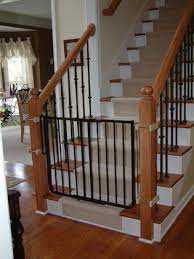 Cardinal Gates Stairway Special Safety Gate Black Safety Gates For Stairs Banister Baby Gate Best Baby Gates