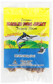 Hawaiian Marlin Fish Jerky Teriyaki Flavor From Hawaii Fish Jerky Stuffed Peppers Hawaii Snacks