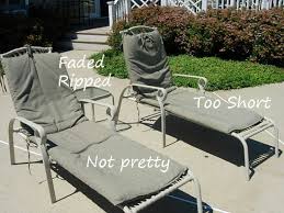 Adjustable backrests and supportive seats let you recline in comfort. How To Make Monogrammed Slipcovers For Outdoor Chaise Lounge Chairs In My Own Style