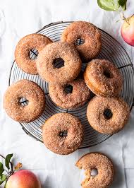 Despite the high calorie count, doughnuts contain few nutrients, so eat them sparingly. Homemade Baked Apple Donuts With Cinnamon Sugar Fork Knife Swoon