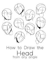 Anime | how to draw boobs: How To Draw The Head From Any Angle Free Pdf Worksheets Video Tutorial Jeyram Character Design Anime Drawings Sketches Drawing Heads Drawing Sketches