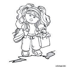 Drôle compilation des vidéos pour. Coloriage Fille 7 Ans Dessin Fille A Imprimer