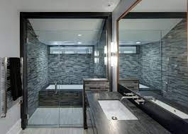 Modern farmhouse and a nod to nature | signature designs kitchen bath. Gray Modern Bathroom Ideas Houzz