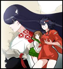 Kill La Kill X Inuyasha Crossover Anime Crossover Character Art Anime