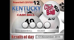 Kentucky Cashball 17 November 2014 Ky Lottery Kentucky Lottery Powerball Center November Lottery Kentucky
