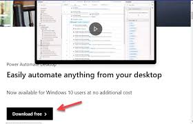 Power automate desktop is what microsoft calls its attended robotic process automation solution, but you can think of it users who want to give power automate desktop a try can now download it from microsoft, but in the coming weeks, it'll become part of microsoft's insider builds for windows 10. Lv6megzzlkmq1m