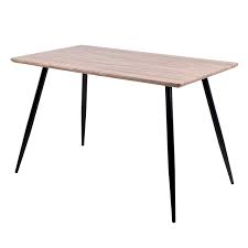 Get great deals on ebay! Joolihome Dining Table Rectangular Wooden Table Top With Black Metal Legs 120 70 Cm Writing Working Desk For Home Office Dining Room Kitchen Buy Online In Botswana At Botswana Desertcart Com Productid 184157938