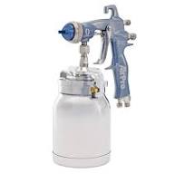 Graco 289028 AirPro Air Spray Siphon Feed Gun, Conventional, 0.055" Nozzle,  Metal Siphon Cup