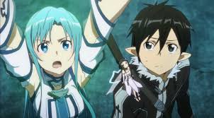 Kirito and the others decide to go on an underwater quest to allow yui to see a whale, but face a shocking revelation… suguha is afraid of water. Sword Art Online Asuna Kitito And Yui Sword Art Sword Art Online Kirito Sword Art Online