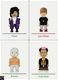 Prince Justin Bieber El Santo Frida Kahlo By Craig Robinson Aka Flipflopflyin Aka Flipflopflyball Diy Cross Stitch Cross Stitch Cross Stitching