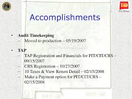 The taxpayer access point (tap) online system is now available. Taxpayer Access Point Tap And Audit Timekeeping Project Closeout Ppt Download