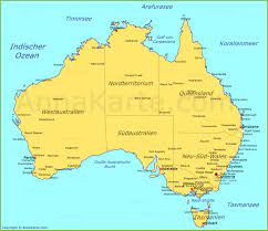 Zweifelsohne bringt dies einige vorteile. Australien Karte Annakarte Com