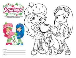 Kumpulan mewarnai strawberry shortcake * mewarnai. Facebook