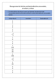 9 dezimalbrüche ls 02.m1 02 dezimalzahlen in der stellenwerttafel a1 a) ergänze die stellenwerttafel. Dezimal Bruche Umwandeln Erweitern Vergleichen Unterrichtsmaterial Im Fach Mathematik Mathematikunterricht Mathematik Unterrichtsmaterial