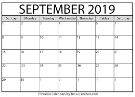 September 2019 Calendar Recherche Google Calendar Printables September Calendar Calendar Template