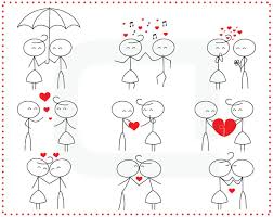 Stick Figure People Love Wedding Couple Meeting Cute Family Stick Figure Drawing Stick Figures Card Drawing