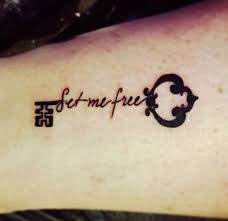 Want This With An Unlocked Lock To Remind Myself To Be Open With Others About My Thoughts Problems With Images Key Tattoo Designs Key Tattoos Key Tattoo