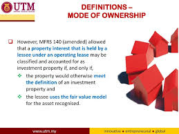 The cost of the investment property can be measured reliably. Mfrs 140 Investment Property Ppt Download