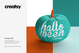 Halloween Pumpkin Mockup Set Pumpkin Template Halloween Pumpkin Templates Halloween Pumpkins
