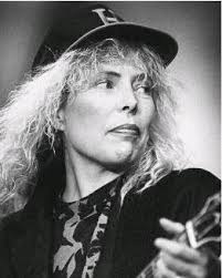 Joni rocking that home run style as she donned a baseball cap at the  Canadian National Exhibition in Toronto 41 years ago today. Photo by Fred  Thornhill