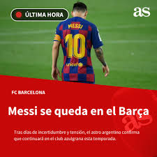 El '10' de messi se queda huérfano en el gamper grandes compañías de estados unidos retrasan la vuelta a la oficina la empresa de vidrios vidresif facturó 17,5 millones en 2020 Messi Se Queda En El Fc Barcelona