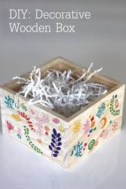 Diy Decorative Wooden Box For Easter Decorative Wooden Boxes Wooden Boxes Easter Prop