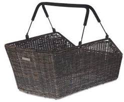 Basil Cento Rattan Look Multi System Fahrradkorb Abnehmbar Braun Von Basil Bei Camping Wagner Campingzubehor