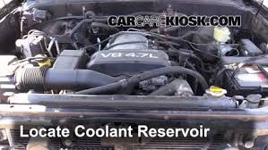 The maximum tosing capacity of the 2005 toyota sequoia is 6500 lbs. Coolant Flush How To Toyota Sequoia 2001 2007 2002 Toyota Sequoia Sr5 4 7l V8