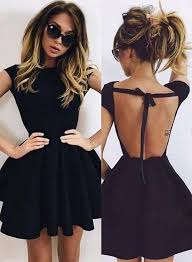 Black Short Prom Dress Black Evening Dress Trendty Black Homecoming Dress Homecoming Dresses Short Black Homecoming Dresses Short