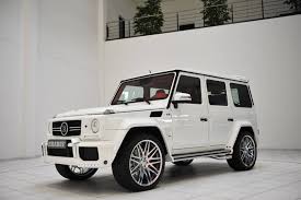 White Brabus G Wagon Has Flamboyant Written All Over It Carscoops White G Wagon G Wagon Mercedes G Wagon White