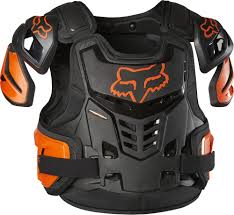 Fox Raptor Proframe Adult Motocross Body Armour Orange