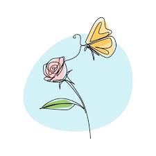 Browse our butterfly outline images, graphics, and designs from +79.322 free vectors graphics. Beautiful Flower With Butterfly Continuous Line Drawing Vector Illustration Minimalist Design Butterfly Outline Graphic Png And Vector With Transparent Backg Line Art Drawings Drawings Butterfly Line Drawing